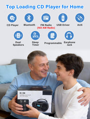 Greadio Boombox Bluetooth pairing for quick wireless streaming from a phone or tablet.