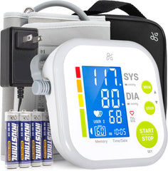 Greater Goods BP monitor display with large backlit readings for easy visibility