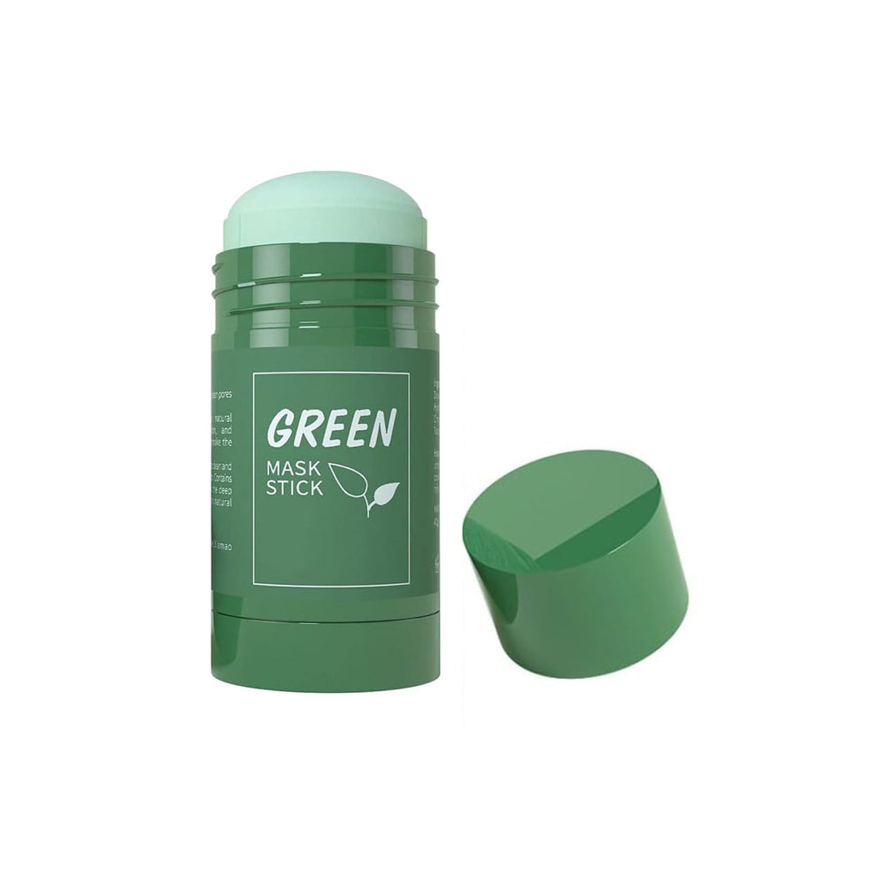 Green Mask Stick face cleansing with green tea extract enhances pore cleanliness