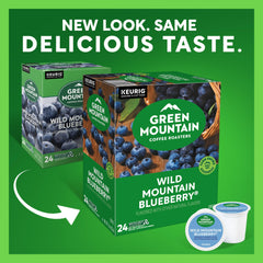 Green Mountain Blueberry aroma in a cup from Wild Mountain Blueberry