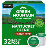 Green Mountain Nantucket Blend K-Cup pod ready for a fast, flavorful morning brew.