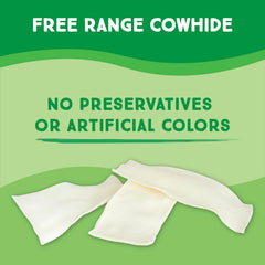 GreenCow Rawhide Chips bulk-pack shown for multi-dog households.