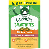 Greenies crunchy-outside soft-inside cat treats for dual texture snacking