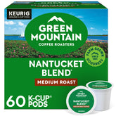 Green Mountain Nantucket Blend K-Cup pods for easy, tasty mornings.