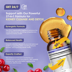 Dosing dropper of GREENPEOPLE Kidney Cleanse for precise administration.