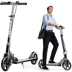 GRENYX scooter folding mechanism for easy storage and transport.