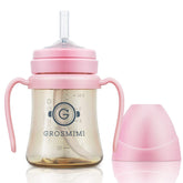 GROSMIMI spill-proof sippy cup leak-free design keeps drinks contained during playtime.