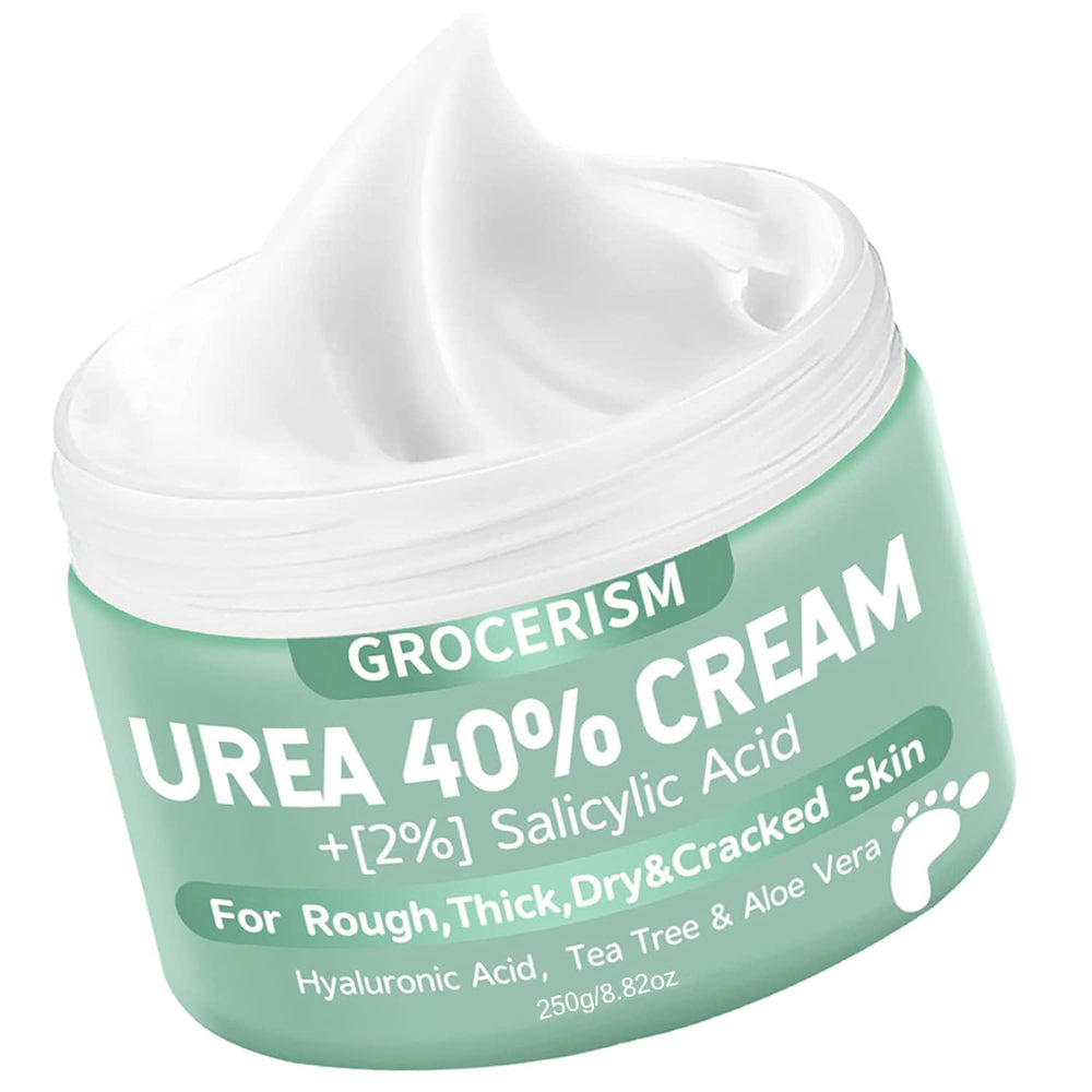 Grocerism Urea Cream 40% bottle view showing concentrated moisture delivery