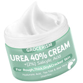 Grocerism Urea Cream 40% bottle view showing concentrated moisture delivery