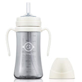 GROSMIMI spill-proof sippy cup with handle for easy grip and mess-free sipping