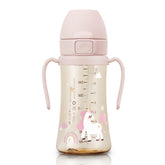 GROSMIMI Unicorn flip-top sippy cup with spill-proof lid for travel