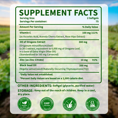 Grovenix label detail with GMP-certified organic sourcing