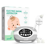 Grownsy electric nose suction for baby gently clears nasal passages.