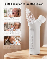 GROWNSY SniffEase Spa spray-function in action to loosen nasal mucus