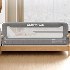 GrowthFun foldable bed rail toddler frame for edge protection