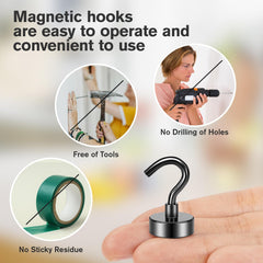 Grtard magnetic hook in workspace keeps tools within reach