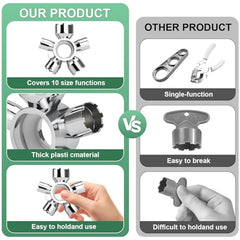 guaiboshi aerator tool housing sizes M24 and M28 shown for versatile fit