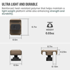 Guardtier CGM909 eight-pack with hardware for quick installation on M-LOK.