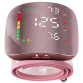 GUAEVER wrist blood pressure monitor with curved screen for quick readings