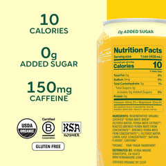 Guayaki Yerba Madre pack 12 cans, ideal for on-the-go study sessions