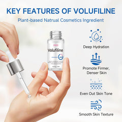 GUDE GUDE Volufiline Serum blended into moisturizer to boost hydration