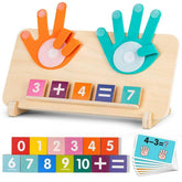 GUEETIC finger board close-up supports hands-on counting and fine motor skills.