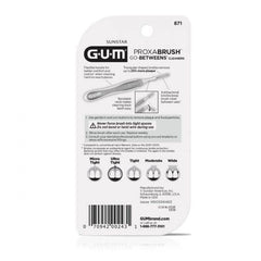 Nylon-coated wire protects braces while cleaning
