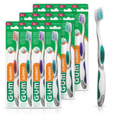 GUM Summit+ ultra-fine bristles reach deep between teeth for thorough cleaning.