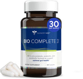 Gundry MD Bio Complete 3 bottle-front showing the 3-in-1 probiotic blend for gut support