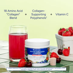 Gundry MD Phyto Collagen Complex powder scoop shown for easy shake mixing.