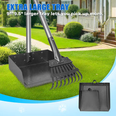 GUOOUG pooper scooper stainless steel body for durability