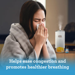 GuruNanda Breathe Easy room diffusion creates a fresh, inviting ambience.