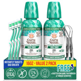 GuruNanda Fresh Breath Mouthwash bottle for daily long-lasting freshness.
