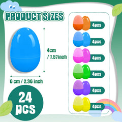 Guuozzli Easter egg hunt props with vibrant sand colors