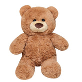Gwxqybfe 10-inch seated teddy bear, cuddly companion for kids and adults.