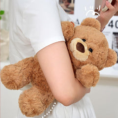 Gwxqybfe teddy bear soft plush texture, durable toy for everyday cuddles.