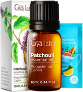 Gya Labs Patchouli Oil bottle for diffusion and skincare