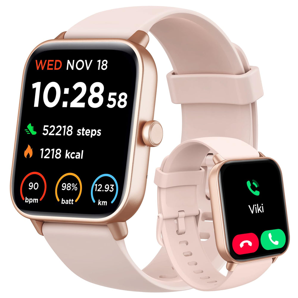 Gydom smartwatch with Alexa built-in for hands-free calls and quick tasks