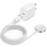 Gyusity Apple Watch charger magnetic-fast attachment for quick bedside charging.