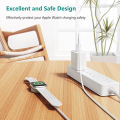 Gyusity Apple Watch charger USB-C cable 6ft ready for home or travel.