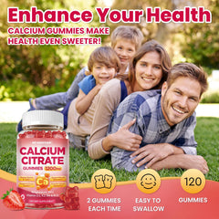 GZ HaoYuan gummies with D3 and K2 promoting calcium utilization