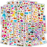 Habett 3D stickers animals collection for imaginative play and classroom decorating.