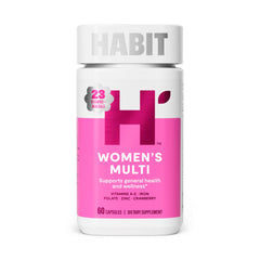 H' Habit Women's Multi bottle-front for daily wellness support.