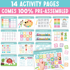 Hadley Designs Busy Book Travel: compact quiet-time activity for car trips.