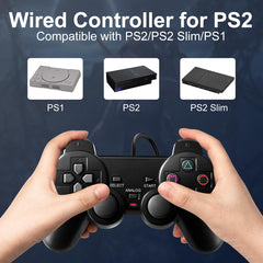 HaeBorl PS2 controller ergonomic hold reduces hand fatigue