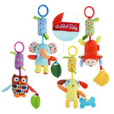 HAHA Baby Elephant Teether Clip offers a chewy surface for teething and bright visuals.
