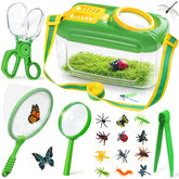 HAIMST bug viewer box with magnifier for close-up insect viewing