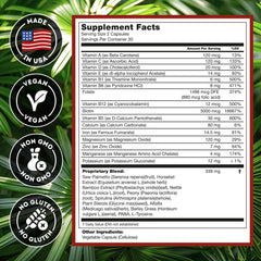 Hairo Nutrition DHT Blocker label detail showing biotin and saw palmetto