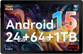 Hakaug 10-inch tablet front view highlighting portable design for on-the-go tasks.