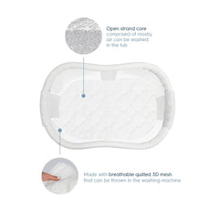 HALO DreamWeave pad cover machine washable for easy cleanup